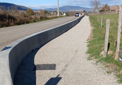 Création voie douce des Places